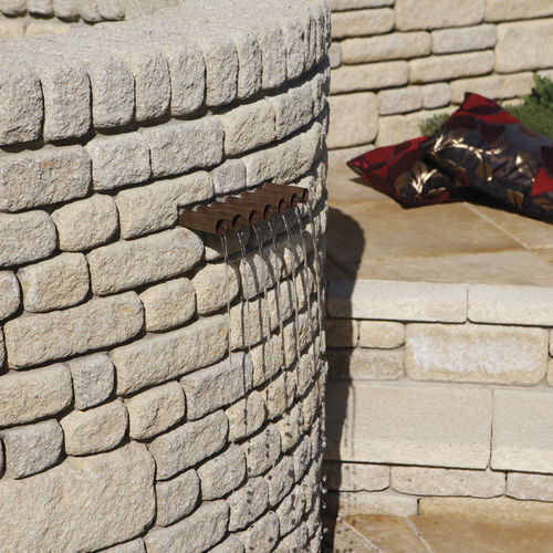 Randstein für Garten - COUNTRYSTONE - BRADSTONE - Beton / Kunststein / hoch