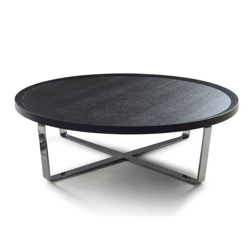 Moderner Couchtisch - 9500 - 049, 050, 053, 054 - Vibieffe - Eiche / Nussbaum / Metall