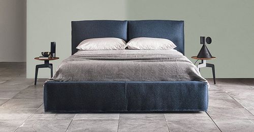 Doppelbett - 5500 SOAP - Vibieffe - modern / Polster / Kopfteil