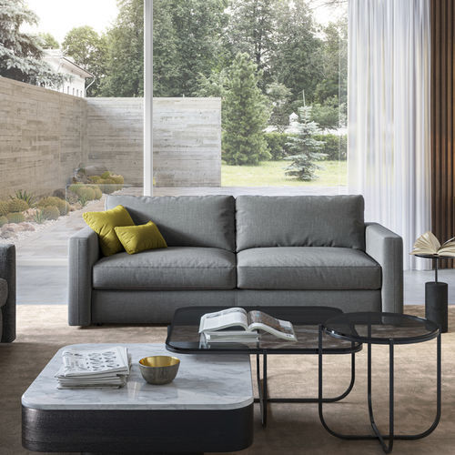 Modulsofa - 2020_SQUADROLETTO - Vibieffe - Bett / modern / für Wohnzimmer