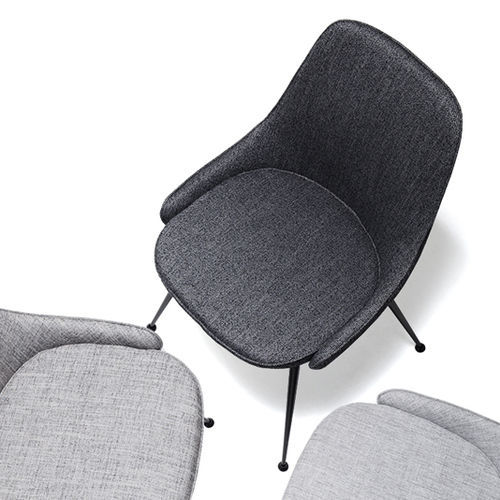 Moderner Esszimmerstuhl - 1500_SWING - Vibieffe - für den Innenraum / Stahl / Leder