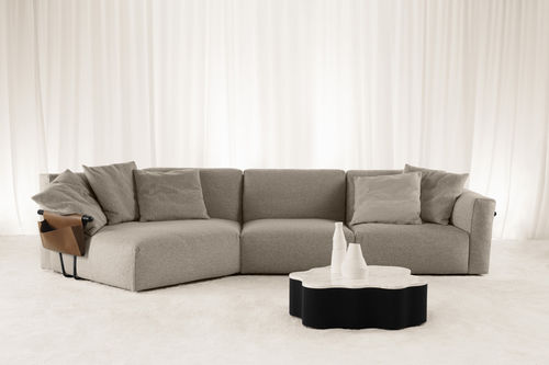 Modulsofa - 65_EVA - Vibieffe - modern / Stoff / Leder