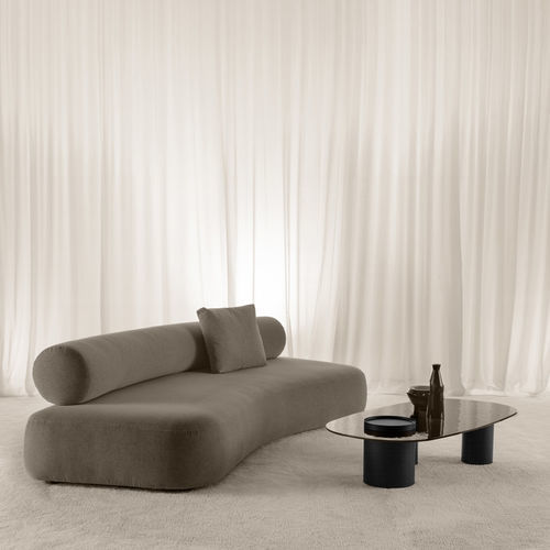 Modernes Sofa - 90_ADELE - Vibieffe - für Wohnzimmer / Stoff / Polyurethanschaum