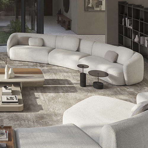 Modulsofa - 85_SHELL - Vibieffe - modern / Stoff / Polyurethanschaum