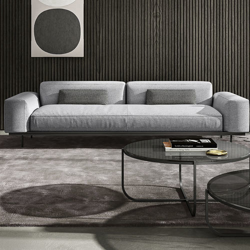 Modulsofa - 535 SIT UP - Vibieffe - modern / Stoff / Leder