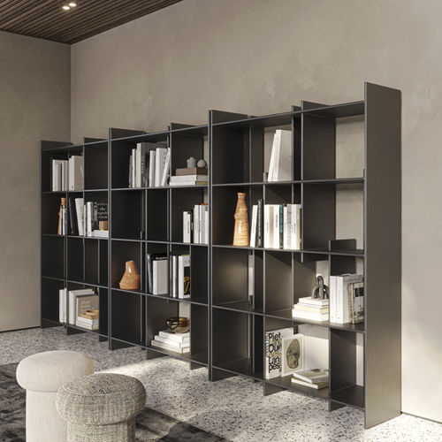 Wand-Bücherregal - 9950_STREET - Vibieffe - hoch / modern / für Gewerbegebrauch