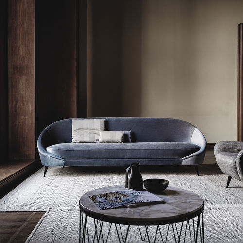 Modernes Sofa - 650 NIDO - Vibieffe - Stoff / Leder / mit abnehmbarem Bezug