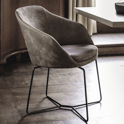 Moderner Stuhl - 9400 RIBBON - Vibieffe - für den Innenraum / Stoff / Leder