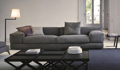 Modulsofa - 835 EVOSUITE - Vibieffe - modern / Stoff / Leder