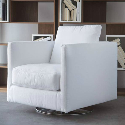 Moderner Sessel - 960 ZONE - Vibieffe - Leder / Stoff / mit abnehmbarem Bezug