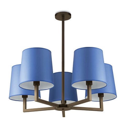 Moderner Kronleuchter - BILLY :  1M1131 C - MLE HOTEL LIGHTING - Messing / galvanisiertem Stahl / aus lackiertem Metall