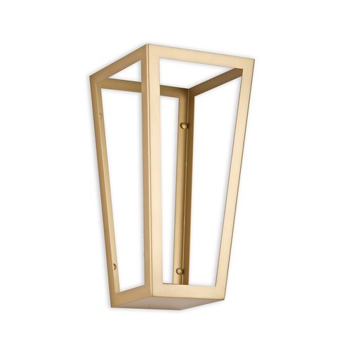 Klassische Wandleuchte - MERIDIANA : 1M1120 S - MLE HOTEL LIGHTING - für Außenbereich / Stahl / Glas