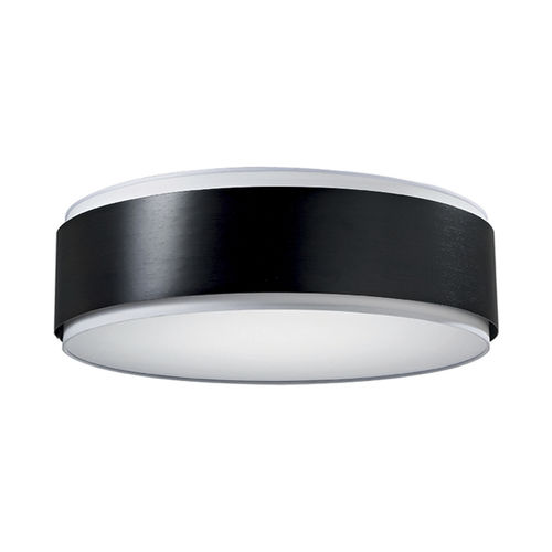 Moderne Deckenleuchte - OLIVER : 1M0654 B - MLE HOTEL LIGHTING - rund / Stahl / aus lackiertem Metall