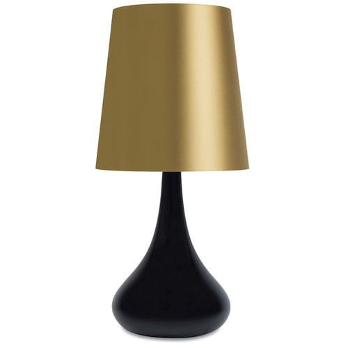 Tischlampe - RITZ : AMALFI - MLE HOTEL LIGHTING - aus lackiertem Metall / Stoff / Filz