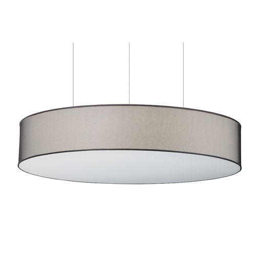 Hängelampe - AKY : 1M0896 B , 1M0910 B - MLE HOTEL LIGHTING - Stahl / aus lackiertem Metall / Stoff