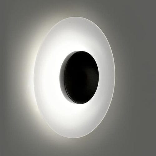 Moderne Wandleuchte - HALOS  - MILAN ILUMINACION - für den Innenraum / Glas / lackierter Stahl