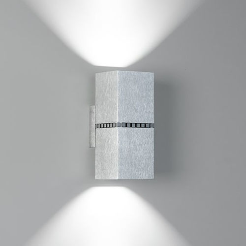 Moderne Wandleuchte - DAU - MILAN ILUMINACION - für den Innenraum / extrudiertes Aluminium / quadratisch