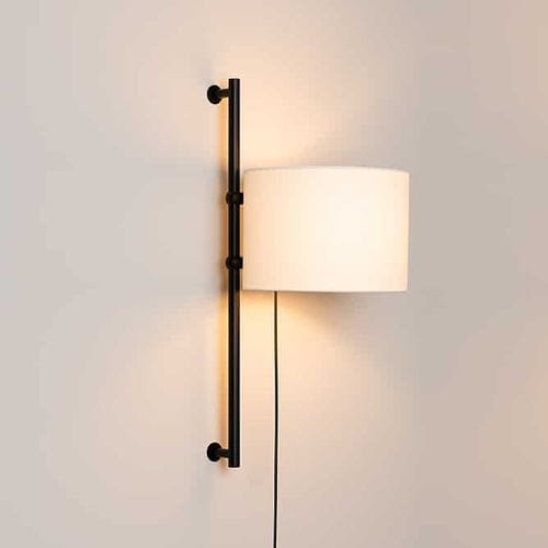 Moderne Wandleuchte - TWAIN - MILAN ILUMINACION - für den Innenraum / lackierter Stahl / PVC