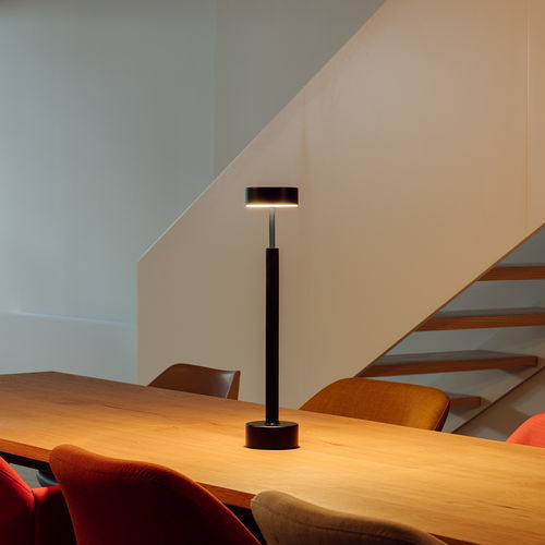 Tischlampe - PEAK  - MILAN ILUMINACION - Stahl / Marmor / modern
