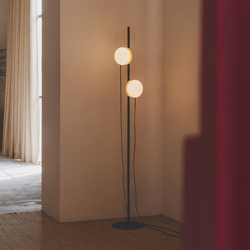 Stehleuchte - KNOCK - MILAN ILUMINACION - geblasenes Glas / modern / mit Kabel