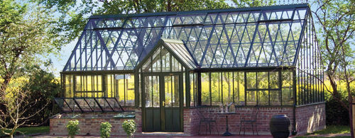 Aluminiumstruktur-Gewächshaus - VICTORIAN MANOR - HARTLEY BOTANIC