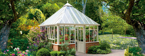 Aluminiumstruktur-Gewächshaus - THE GRANGE - HARTLEY BOTANIC