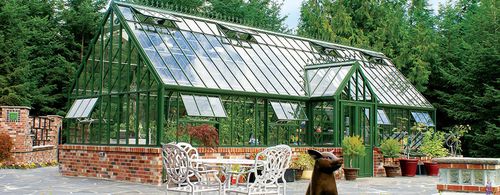 Aluminiumstruktur-Gewächshaus - VICTORIAN GRAND MANOR - HARTLEY BOTANIC
