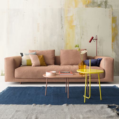 Modulsofa - MOSS - COR - modern / Stoff / mit Armlehnen