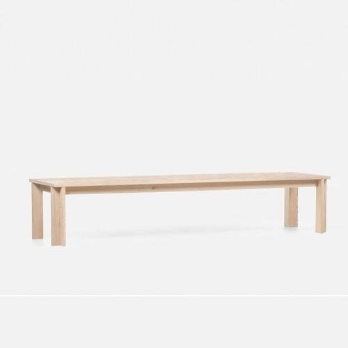 Moderner Tisch - ONE - DE LA ESPADA - Massivholz / Douglastanne / Gestell aus Holz