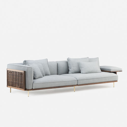 Modulsofa - BELLE REEVE - DE LA ESPADA - modern / Stoff / Leder