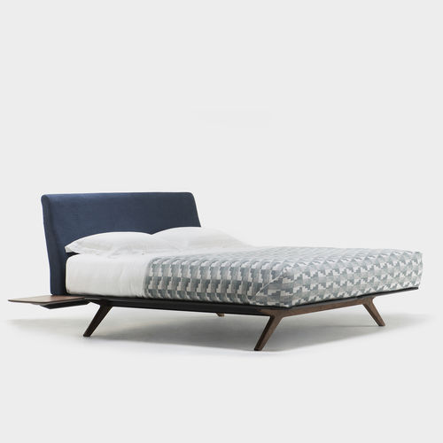 Bett / King Size - HEPBURN - DE LA ESPADA - Queen Size / modern / gepolstertes Kopfteil