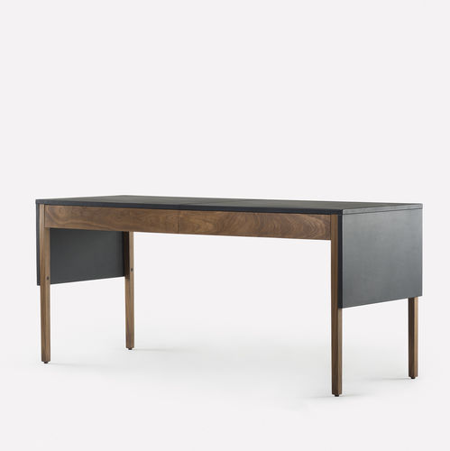 Moderner Schreibtisch - DRAPE - DE LA ESPADA - Nussbaum / Esche / Weißeiche