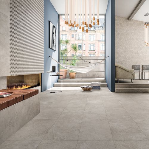 Feinsteinzeugfliesen - STREET - MARCA CORONA - matt / 3D / für den Innenraum
