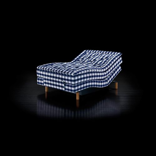 Doppelbett - ADJUSTABLE® - Hästens - modern / Polster / schrägstellbar