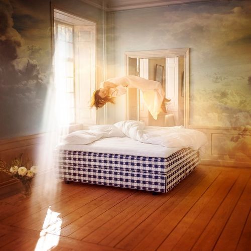 Doppelbett - DRĒMƏR - Hästens - modern / Polster / Kopfteil