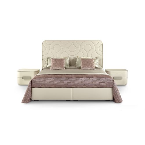 Doppelbett - AMIDELE - SICIS - modern / Polster / Kopfteil