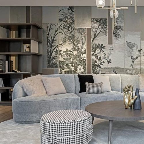 Modernes Sitzkissen - CHAMALEON LOW - SICIS - Sperrholz / Massivholz / Metall