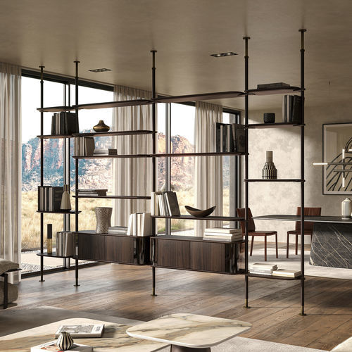 Wandmontiertes Regal - HARBOUR - Cattelan Italia - Modul / Trennwand / Decke/Boden