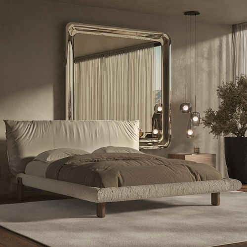 Doppelbett - PASCAL - Cattelan Italia - modern / Polster / Kopfteil