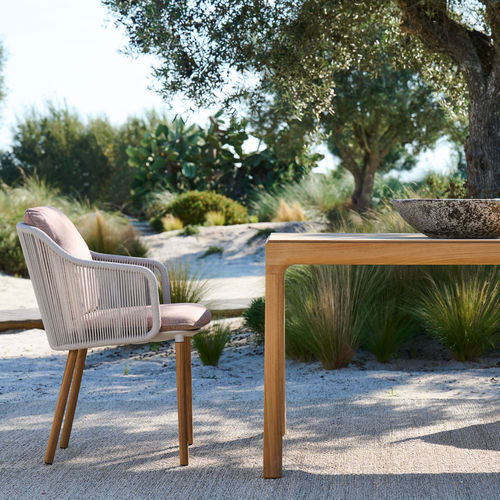 Design-Sessel - SENJA - Tribù - Stoff / aus Canax® / lackiertes Aluminium