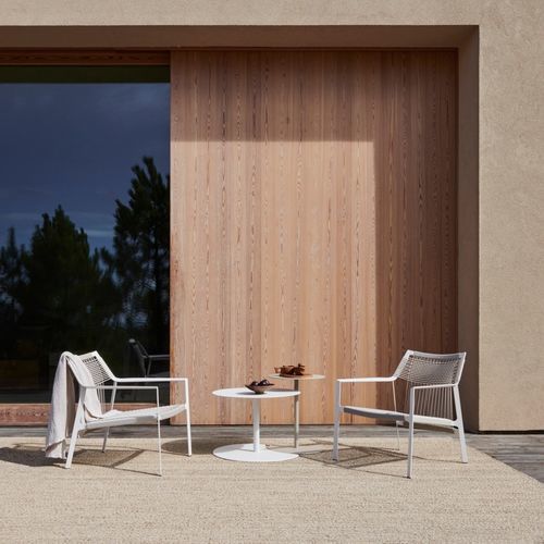 Moderner Sessel - NODI - Tribù - Kordel / aus Canax® / lackierter Edelstahl