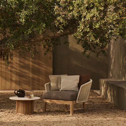 Modernes Sofa - MOOD - Tribù - für Garten / für Terrasse / Stoff