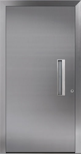 Eingangstür - HT 410 CO-Z1B - Internorm - Aluminium / einflügelig / ohne Verglasung
