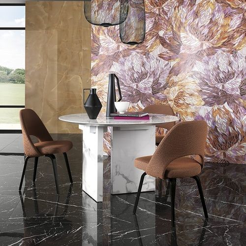 Feinsteinzeugfliesen - ROMA GOLD - FAP ceramiche - Hochglanz / für den Innenraum / für Badezimmer