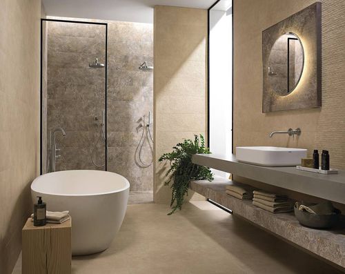 Feinsteinzeugfliesen - NOBU - FAP ceramiche - matt / für den Innenraum / für Badezimmer