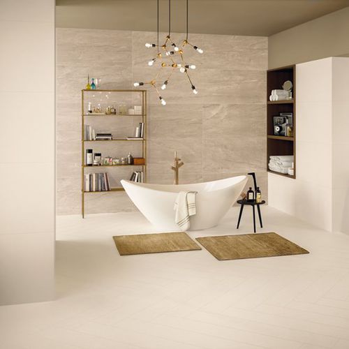 Feinsteinzeugfliesen - ELEMENTS DESIGN : IVORY - CERAMICHE KEOPE - matt / für den Innenraum / Wand