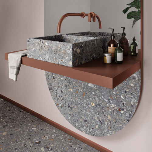 Feinsteinzeugfliesen - DOLMIX DARK - CERAMICHE KEOPE - matt / für den Innenraum / für Außenbereich