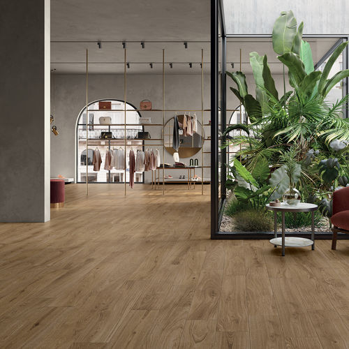 Fliesen für den Innenraum - LINEO WALNUT - CERAMICHE KEOPE - für Außenbereich / für Küche / für Badezimmer