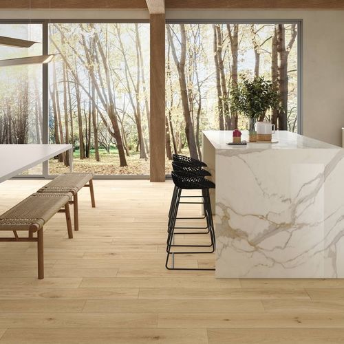 Feinsteinzeugfliesen - JOURNEY ALMOND - CERAMICHE KEOPE - matt / in Naturoptik / für den Innenraum
