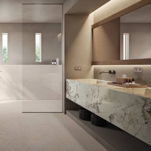 Feinsteinzeugfliesen - HERITAGE PEARL - CERAMICHE KEOPE - matt / Struktur / für den Innenraum